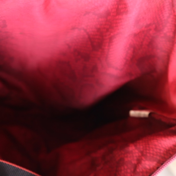 Joy Mangano Genuine Leather Large Red Shopper Tote Bag RFID Protection - Picture 7 of 7